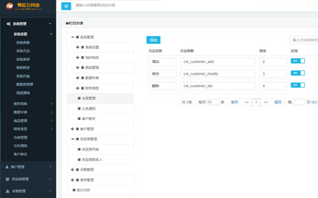 开源crm客户管理系统平板管理中心